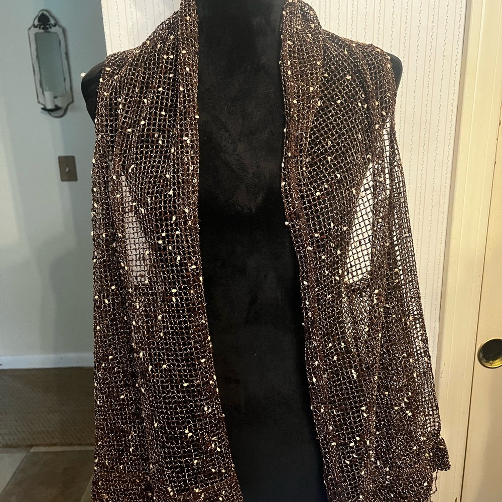 Kaktus Brown Mesh Top